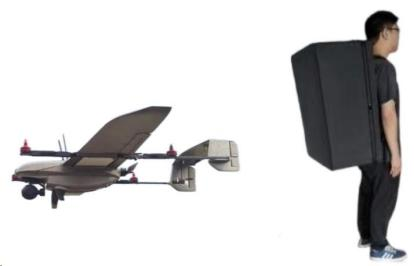 GX101H 便携式垂起背包无人机 GX101H 便携式垂起背包无人机